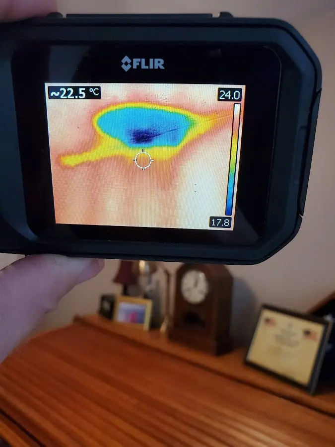 Thermal imaging inspection for water damage in Waxhaw